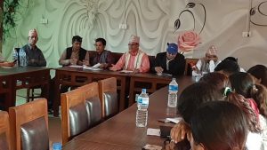 Press Meet at Kapilbastu