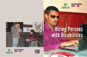 cover page of Hiring Persons with Disabilities