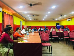 अपाङ्गता समावेशी विकास सम्बन्धी एक दिने अभिमुखीकरण कार्यक्रम