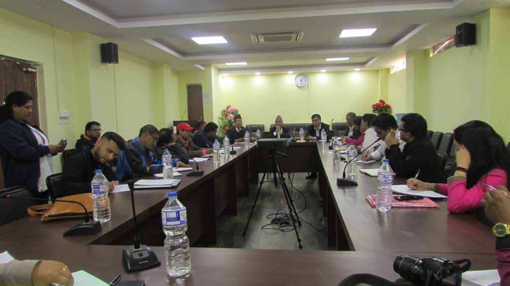 मन्त्रालयमा वर्गीय सम्बन्धी सेरिङ