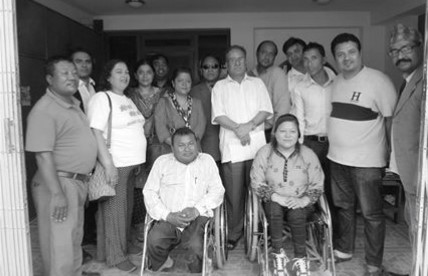 Meeting with Pushpa Kamal Dahal Prachanda