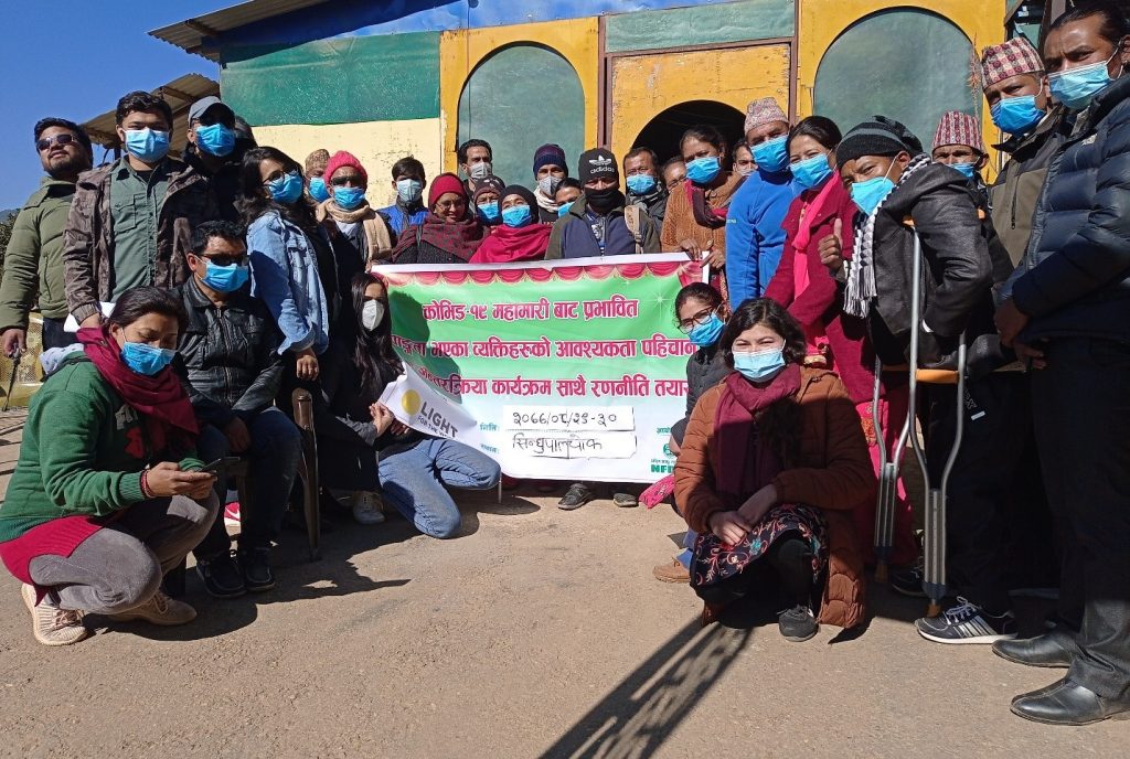 Interaction with OPDs at Sindhupalchowk