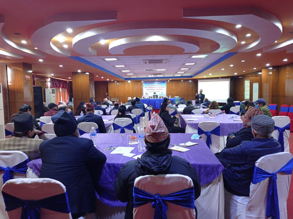 Representatives from CBS and national trainers in the disability workshop-National census 2021