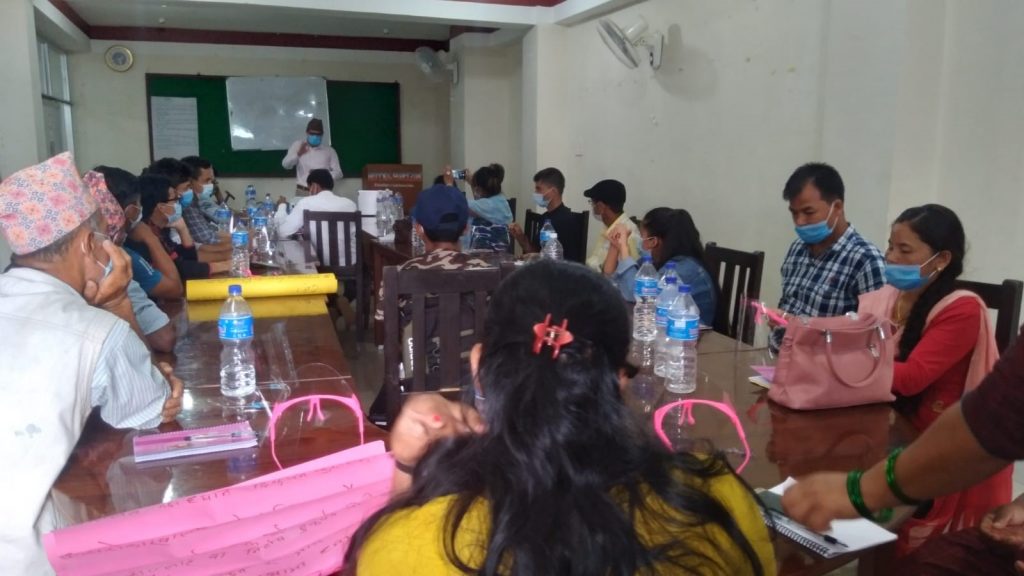 महासंघको संघीय अध्यक्ष ज्यूले पैरवी तथा वकालत सम्बन्धी सहजीकरण गर्नुहुदैँ