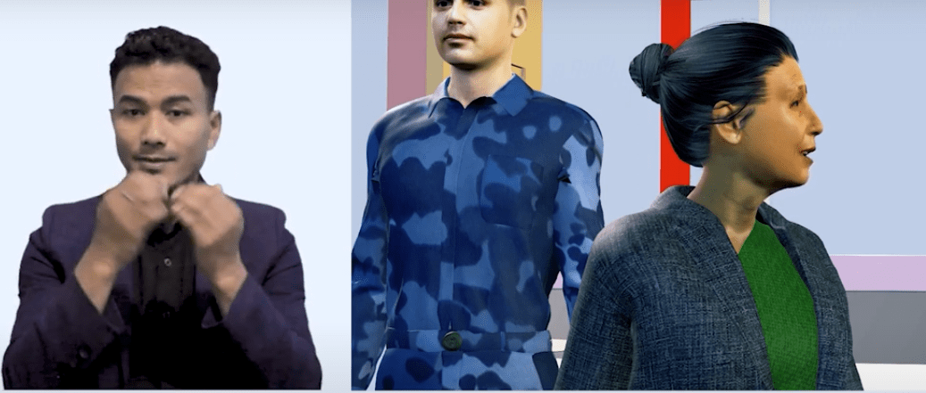 screenshot from the video