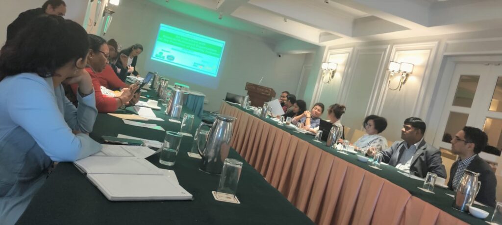 द्विपक्षीय/ बहुपक्षीय संस्थाहरूको प्रतिनिधिहरु हलमा सहभागी हुदै।