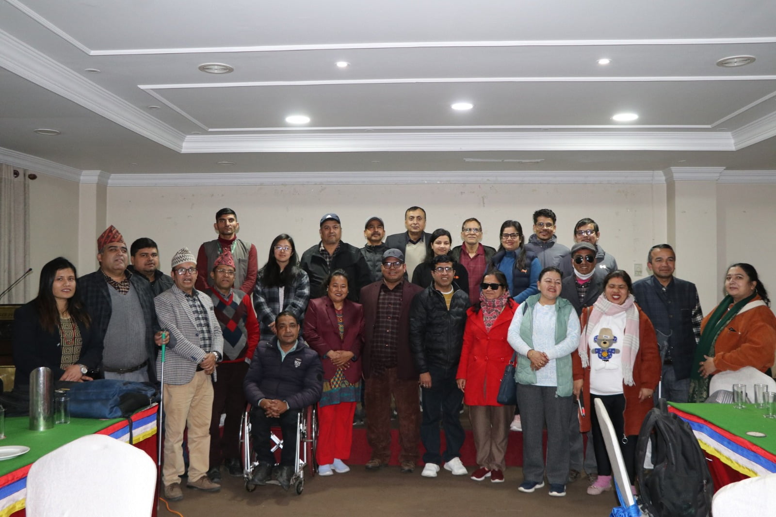 group photo of participants