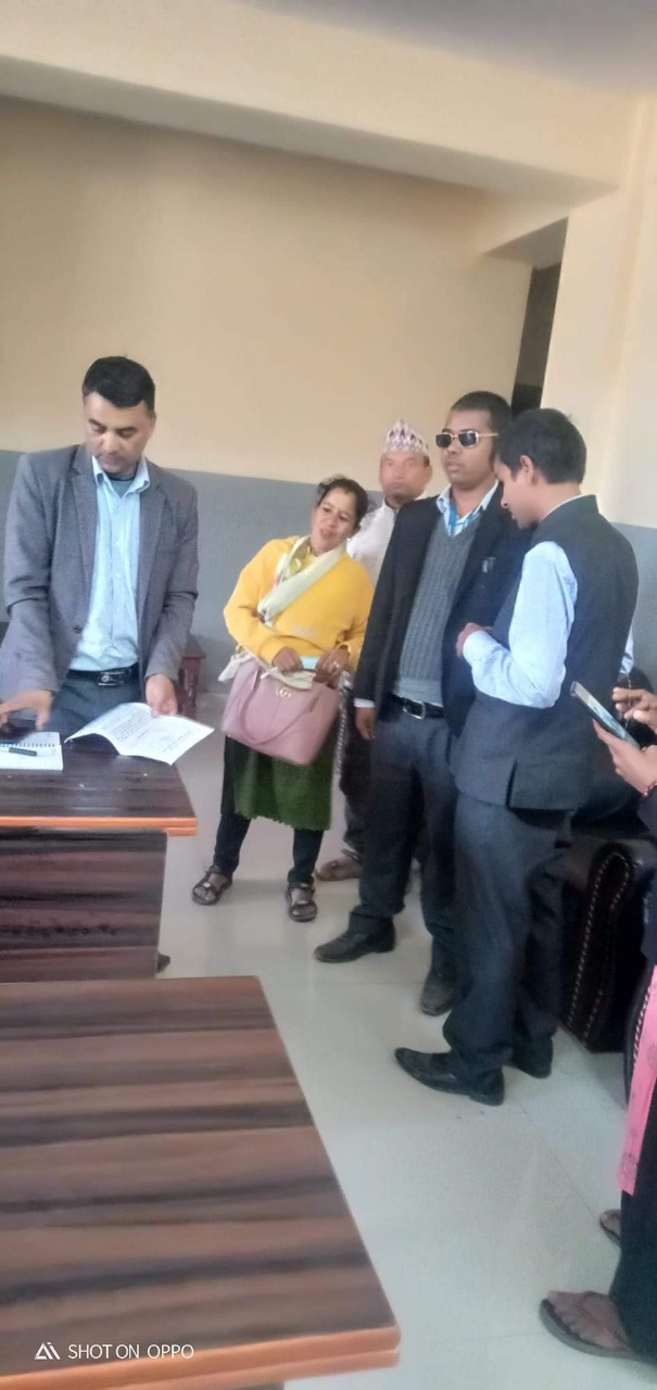 Few People Standing together