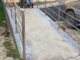 Wheelchair user testing ramp
