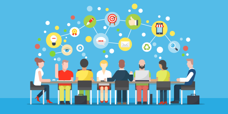 Symbolic picture of group work